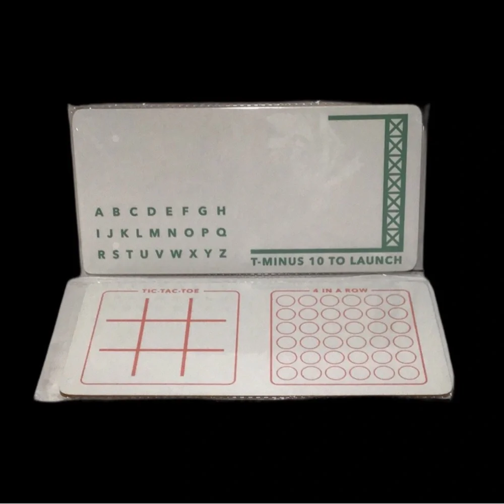 GARVEN Travel Dry Erase Games in Zip Case  NWT